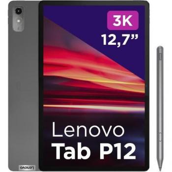 Lenovo Tab P12 128 GB 32,3 cm (12.7 pulgadas) Mediatek 8 GB Wi-Fi 6 (802.11ax) Android 13 Gris