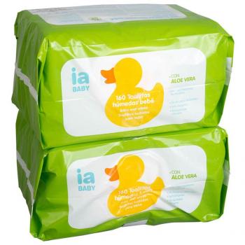 Interapothek Baby Toallitas BebÃ© Aloe Vera 320uds