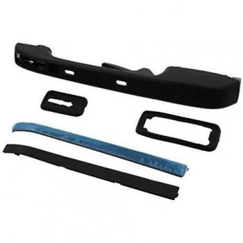 Manecilla de puerta FEBI BILSTEIN 15440 para Volkswagen Golf 1, Golf 2 y Jetta 2, izquierda trasera, color negro