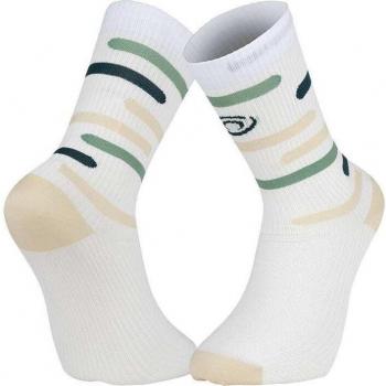 BV Sport Light Run High Socks Beige/Green