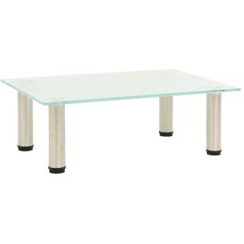 Frosted Tempered Glass TV Stand 40x35x17 cm