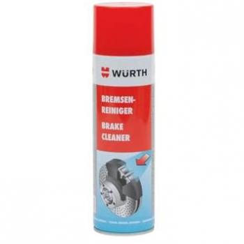 Limpiador Profesional de Discos de Freno WURTH 500 ml - Alta Presión y Secado Rápido, Desengrasante Multiusos