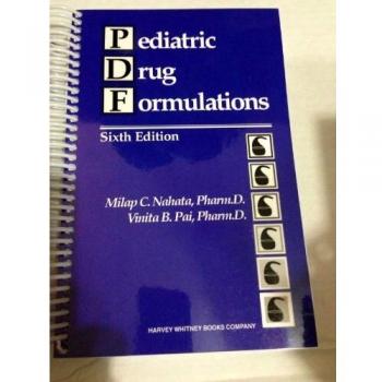 Pediatric Drug Formulations