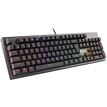 Teclado Mecánico Genesis Thor 300 RGB, Diseño US, Retroiluminación RGB, Software Personalizable, Switches Outemu Red