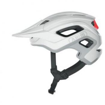 Abus CliffHanger MIPS Shiny White Enduro Mountain Bike Helmet Size M