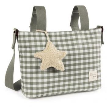 Bolso crossbody Caetana de Walking Mum - diseño moderno, tamaño compacto, múltiples compartimentos, ajustable y cómodo al hombro, material resistente y fácil de limpiar