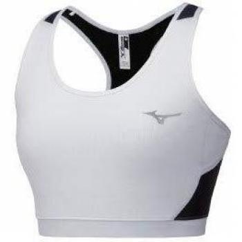 Mizuno Alpha Bra Sujetador Deportivo, Mujer, White, XS