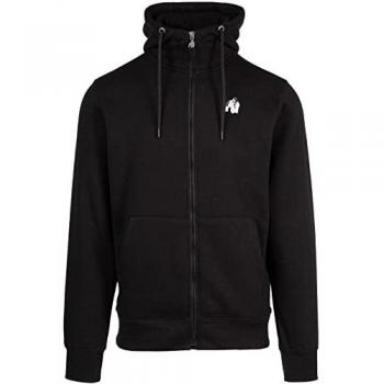 Gorilla Wear Kennewick Zipped Hoodie - Black - Size S