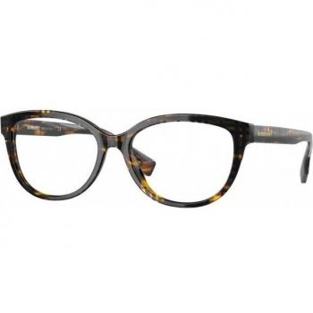 Burberry Esme BE2357 3981 52-16 Brown Square Woman Eyeglasses
