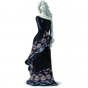 Nadal Mediana Figura Decorativa Espera, Resina, Multicolor, 10.50x13.00x35.00 cm