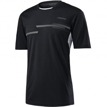 Head Club Technical Camiseta de, hombre, color negro, tamaño Double extra large