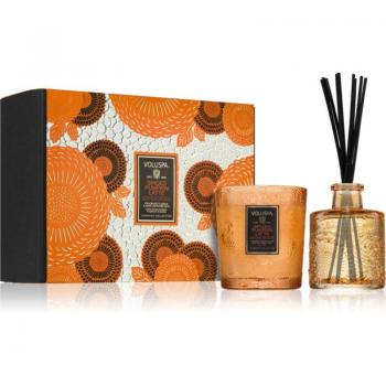 VOLUSPA Japonica Holiday Spiced Pumpkin Latte Gift Set