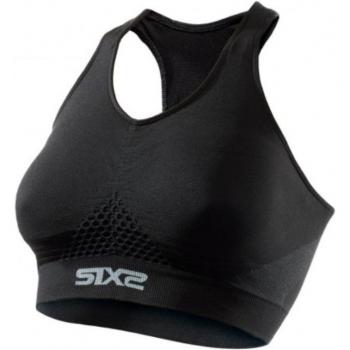 Sujetador Deportivo Sixs Negro para Mujer S-M