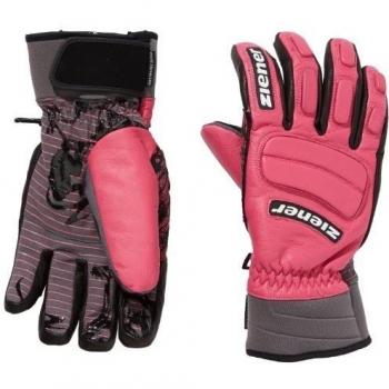 Ziener Rennhandschuh Gora Glove Race - Guantes de esquí para hombre, color rosa, talla 9