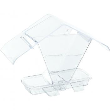 Aspects asp155 window cafe window mount bird feeder holds variety of seeds blends