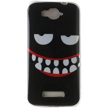 case cover para Alcatel One Touch Pop C7,Crisant terror sonrisa Diseño Protección suave TPU Gel silicona Teléfono Celular Back funda Carcasa para Alcatel One Touch Pop C7