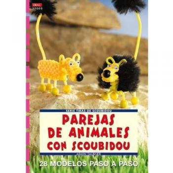 Serie Scoubidou nº 5. PAREJAS DE ANIMALES CON SCOUBIDOU