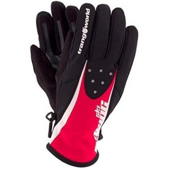 Trangoworld Nuuk Guante, Hombre, Rojo/Negro, XL