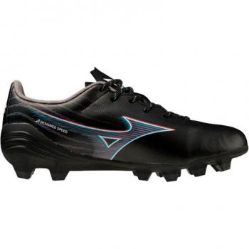 Botas de fútbol Mizuno Alpha Select Jr. FG infantiles negras