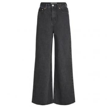 JJXX Tokyo Wide Leg Fit Black Denim Jeans for Women - Size 31/30
