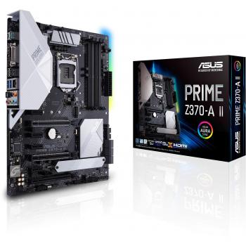 Asus 90MB0ZT0-M0EAY0 PRIME Z370-A II Motherboard - Black