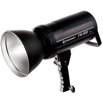 Flash de Estudio FN-600 BRESSER Studioblitz con Función TTL para Nikon + Acumulador