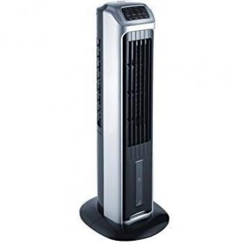 Climatizador evaporativo de bajo consumo con calefactor e ionizador