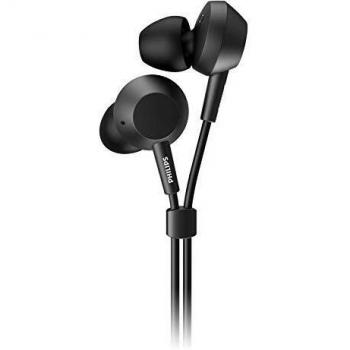Philips E4105BK/00 Auriculares con micrófono, Auriculares In-Ear