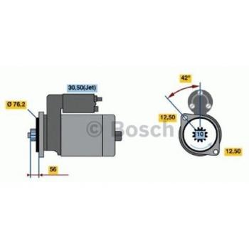 Motor de Arranque Bosch 986017460 - Tipo: Motor de arranque, Marca: Bosch, Número de pieza: 0 986 017 460