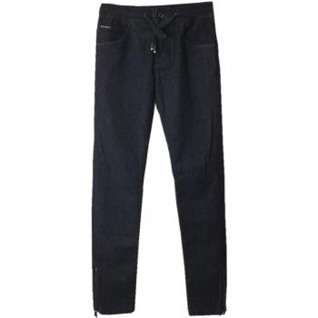 Dolce & Gabbana Blue Stretch Cotton Slim-Fit Jeans with Drawstring Waist for Men, Size S
