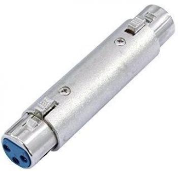 Omnitronic - Adaptador XLR Hembra de 3 Pines a XLR Hembra de 3 Pines