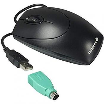 Cherry M-5450 WheelMouse Optical Corded Mouse - Black, USB/PS2 Compatible