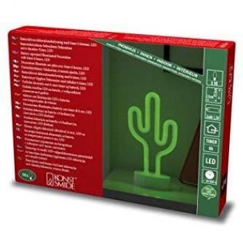 Lámpara decorativa LED Cactus a pilas Konstsmide Season