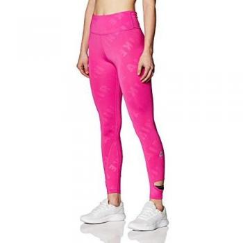NIKE CJ2149-601 Leggings, Fire Pink/Reflective Silver, S Womens