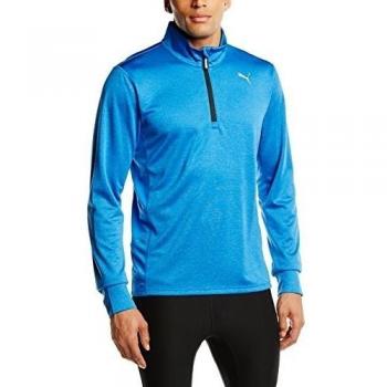 Puma Running  - Top de manga larga de running para hombre, color Azul