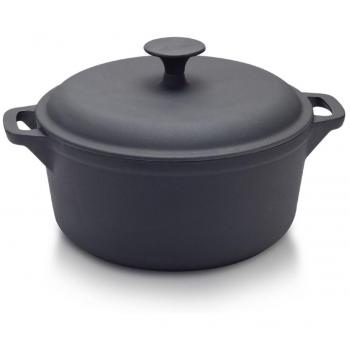 Cazuela de hierro fundido esmaltada 24 cm 3,9 L Metaltex