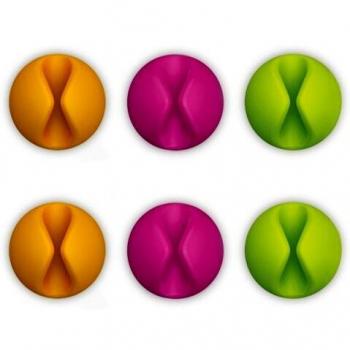 BlueLounge 15-205 - Pack de recogecables, Colores Vivos