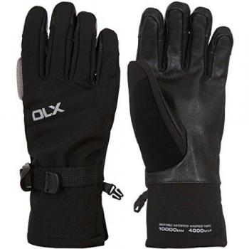 Trespass Misaki II Guantes DLX, Mujer, Negro, Medium