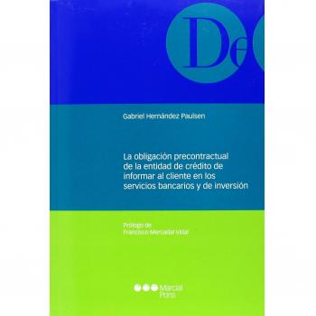 Obligación precontractual de la entidad de crédito de informar al cliente en los