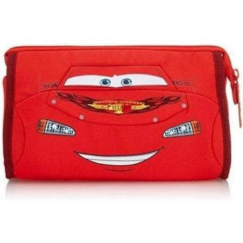 Disney Ultimate Pre-school Cars Bolsa de Aseo, 2.5 Litros, Color Rojo