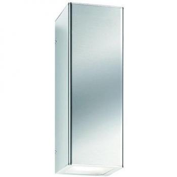 Aplique de exterior LCD Senta, acero inoxidable