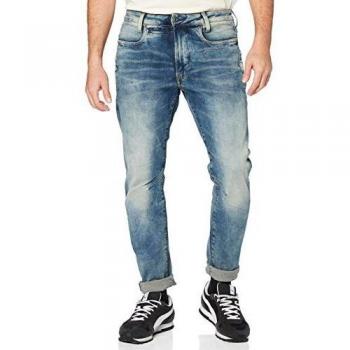 G-Star D-Staq 3D Slim Jeans for Men - Medium Aged Denim, Casual Fit