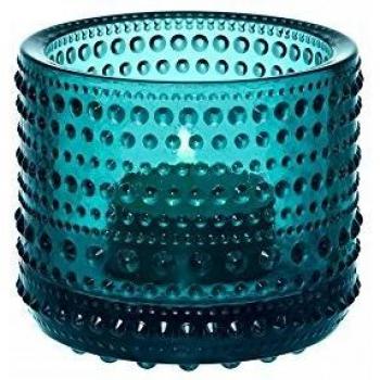 6,4 cm Iittala Kastehelmi Blue Sea votiva