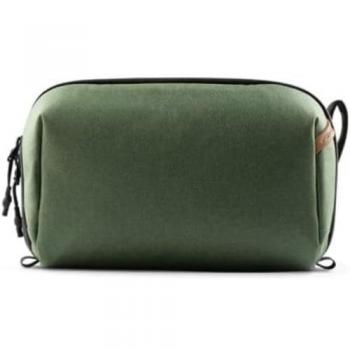 Neceser colgante impermeable PGYTECH P-CB-097 para hombre, bolsa de aseo y kit de maquillaje de viaje en color verde