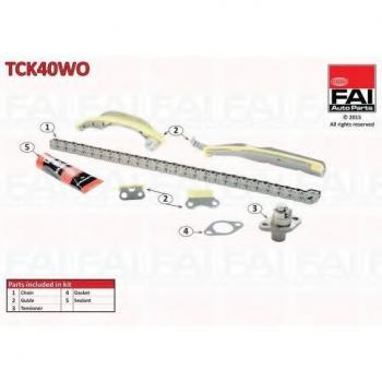 Kit de cadena de distribución FAI AutoParts TCK40WO