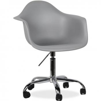 SuperStudio lo+demoda Pring Silla de Oficina, Acero, Gris Oscuro, 65.5x63x69.5 cm, 2 Unidades