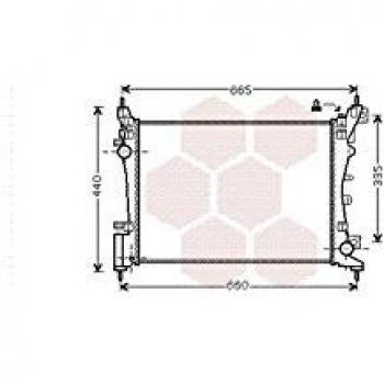 Van Wezel 17002318 Ventilador, refrigeración del Motor