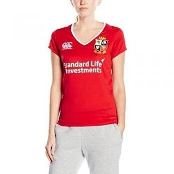 British y Irish Lions de la mujer Vaposhield Matchday Pro Jersey, mujer, Vaposhield Matchday, Tango Red, 10