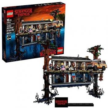 LEGO Stranger Things - Mundo del revés, Set de construcción de la casa de Will, incluye 8 minifiguras de personajes de la serie