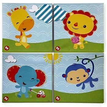 Arditex FP10007 Set de 4 lienzos